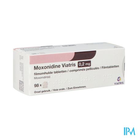 Moxonidine Viatris 0,2mg Filmomh Tabl 98