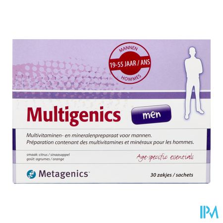 Multigenics Men Pdr Zakje 30 7286 Metagenics 2