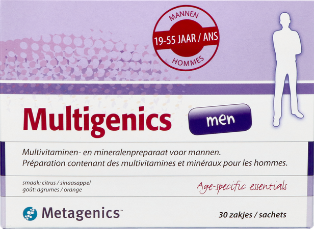 Multigenics Men Pdr Zakje 30 7286 Metagenics 2