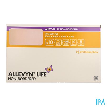 Allevyn Life Non Bordered 10x20cm 10 66801751 1