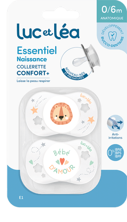 Luc&lea Fopspeen Essential 0-2m 2