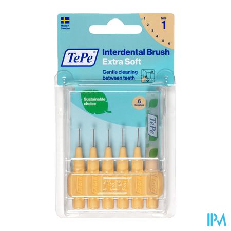 Tepe Interdental Brush 0,45mm Orange X-soft 6 1