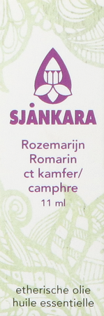 Sjankara Rozemarijn Ct Kamfer Ess. Olie Bio 11ml 1