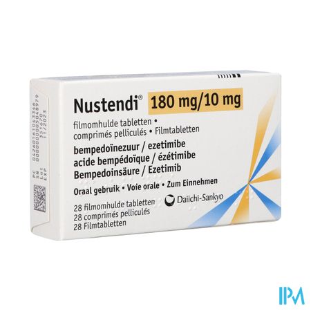 Nustendi 180mg/10mg Comp Pell 28