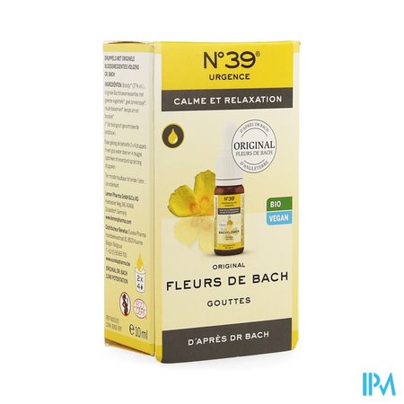 Fleurs de Bach Chewing-gum N°39 Urgences 40pcs