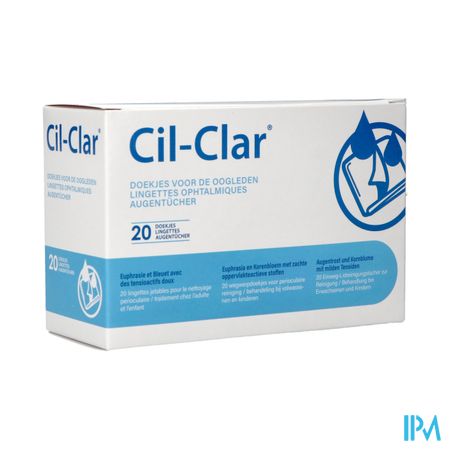 Cil-clar Compresse Paupieres 20