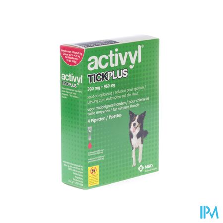 Activyl Tick Plus Opl. Spot-on 4x2ml 1