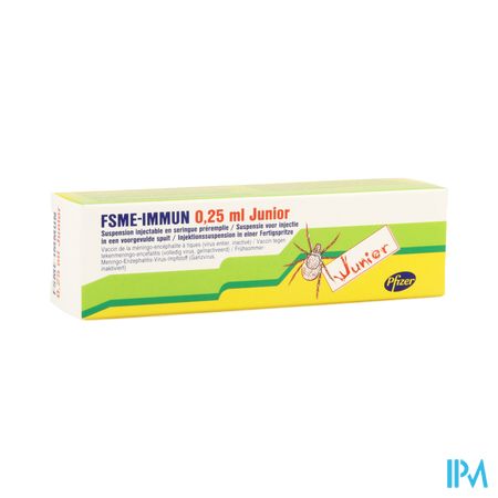 Fsme Immun 0,25ml Junior Susp Inj Voorgev.spuit 1