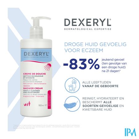Dexeryl Douchecreme 500ml 3