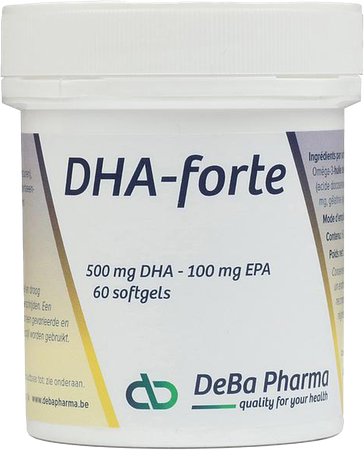 Dha Forte Caps 60x500mg Deba 4