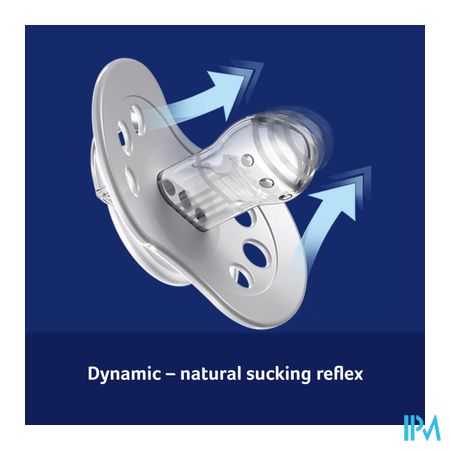 Difrax Dynamic Fopspeen Day&night Boy 18m+ 2 4