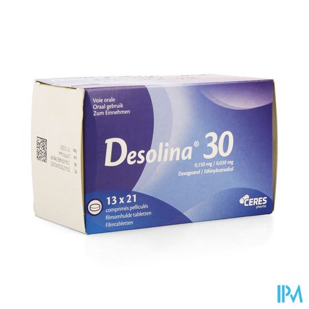 Desolina 30 0,150mg/0,030mg Filmomh Tabl 273