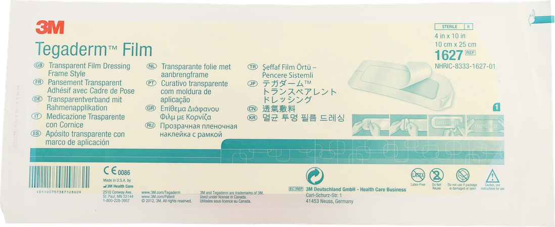 Tegaderm 3m Transp 10x25cm 1 1627 1