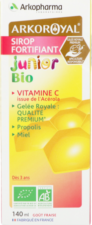 Arkoroyal Versterkende Siroop Junior Bio Fl 140ml 7