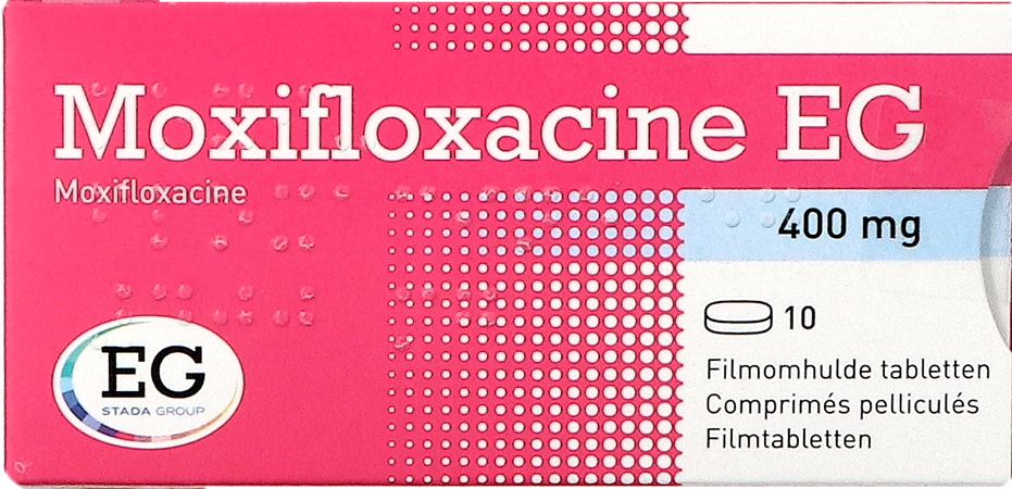 Moxifloxacin EG 400 Mg Comp Pell 10 4