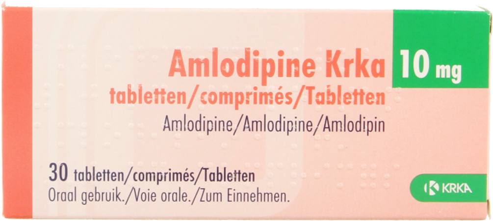 Amlodipine Krka 10mg Comp 30 X 10mg 1