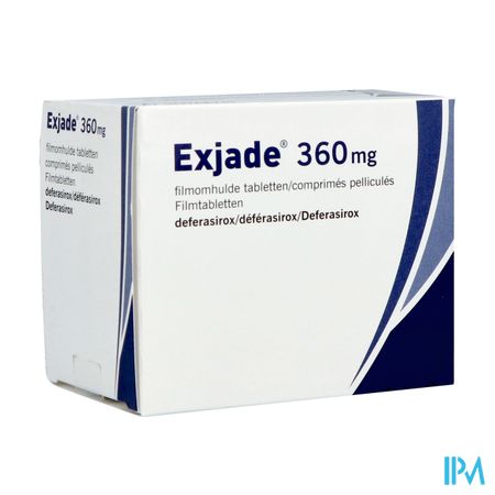 Exjade 360mg Filmomh Tabl 90 X 360mg