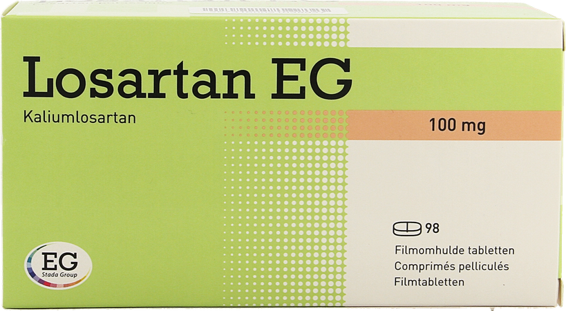 Losartan EG Filmomh Tabl 98X100Mg 1