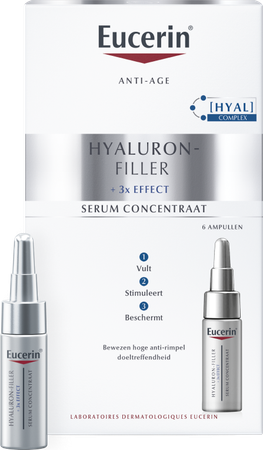 Eucerin Hyaluron-filler X3 Serum Concentraat 6x5ml