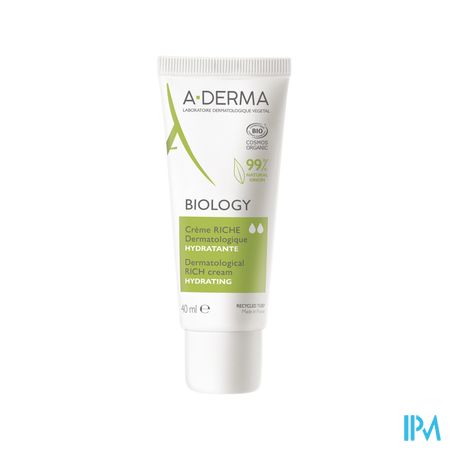 Aderma Biology Rijke Creme Dermatolog. 40ml