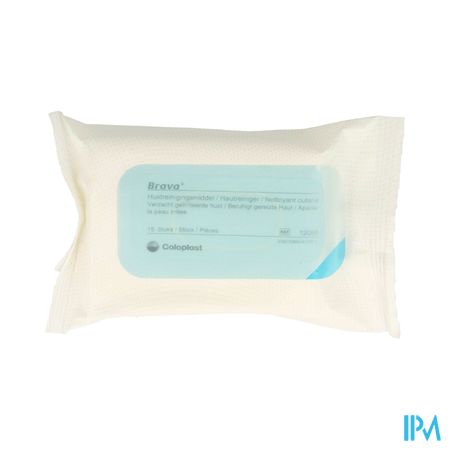 Brava Nettoyant Peau Lingettes 15 12080