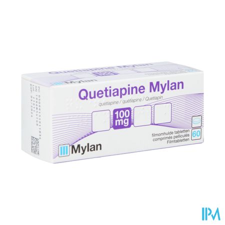 Quetiapine Viatris 100mg Comp Pell 60 1