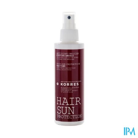 Korres Ks Zon Red Vine Haarbescherming 150ml