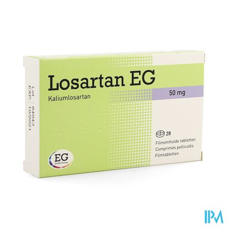 Losartan EG Filmomh Tabl 28X50Mg