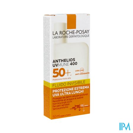 Lrp Anthelios Uvmune400 Onzicht.fl Zp Spf50+ 50ml