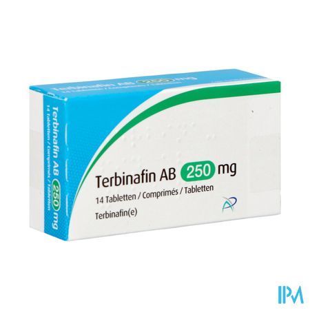 Terbinafin Ab 250mg Comp 14 X 250mg