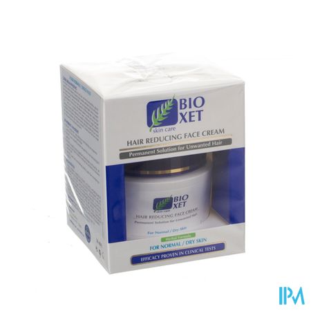Bioxet Gezichtscreme Haarverminder.nh-dh Pot 50ml