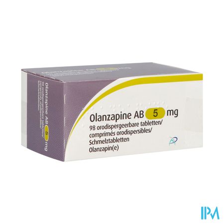 Olanzapine Ab 5mg Orodisp. Tabl 98