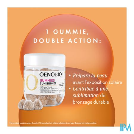 Oenobiol Gummies Sun Bronze 60 3