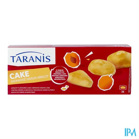 Taranis Mini Cake Abricot 6x40g 1