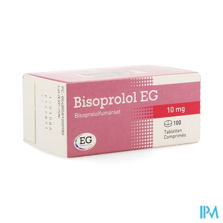 Bisoprolol EG Tabl 100X10Mg