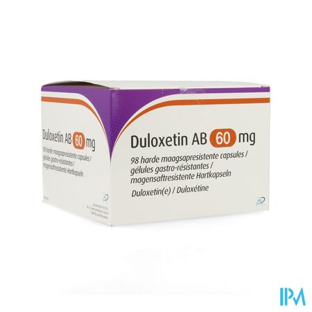 Duloxetin Ab 60mg Maagsapresist. Harde Caps 98