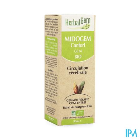 Herbalgem Midogem Comf Cerebrale Circul.cplx 50ml