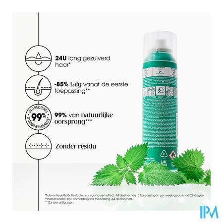 Klorane Capil. Droogsh Brandnetel Spray 50ml 12