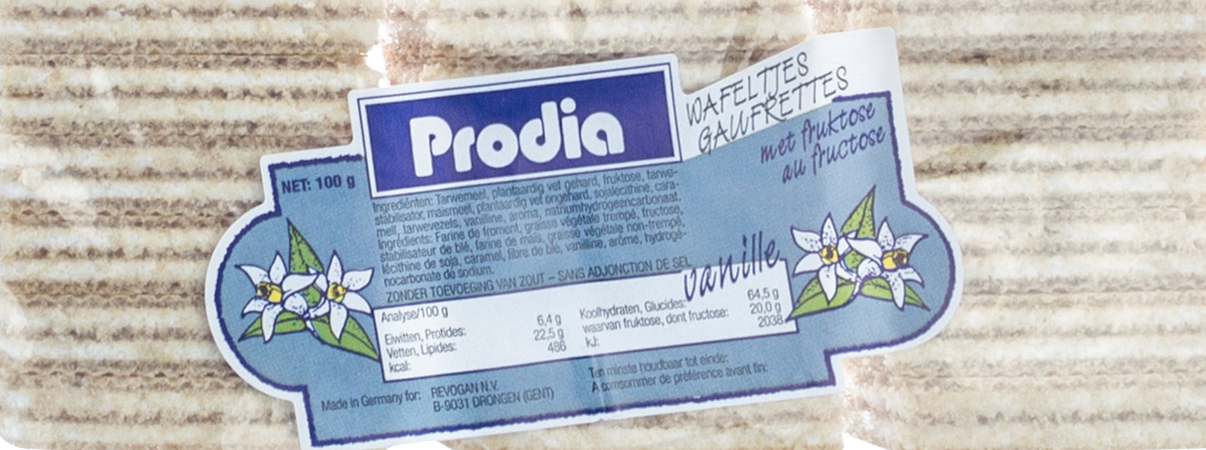 Prodia Wafel Vanille 100g 5042 Revogan 1