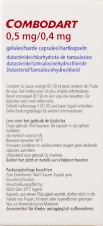 Combodart Pi Pharma 0,5mg/0,4mg Caps Dure 90 Pip 4