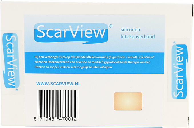 Scarview Elastic Silicone 5,0x 7,5cm 2 Scarv01 3