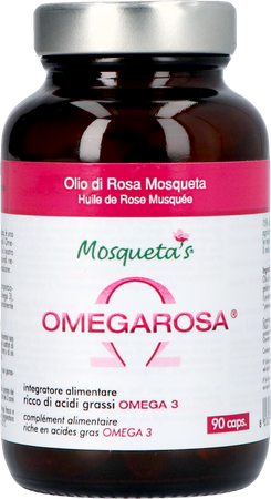 Mosquetas Omegarosa Rose Olie Musq. Fl Caps 90 1