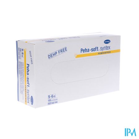 Peha-soft Syntex Poedervrij Xs100 P/s