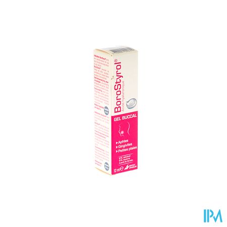 Borostyrol Gel Buccal Tube 12ml