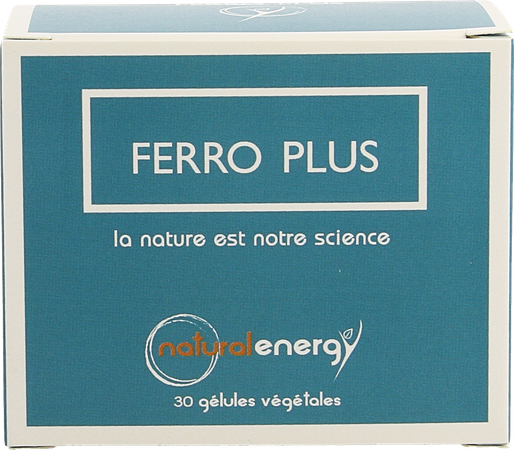 Natural Energy Ferro Plus Caps 30 6