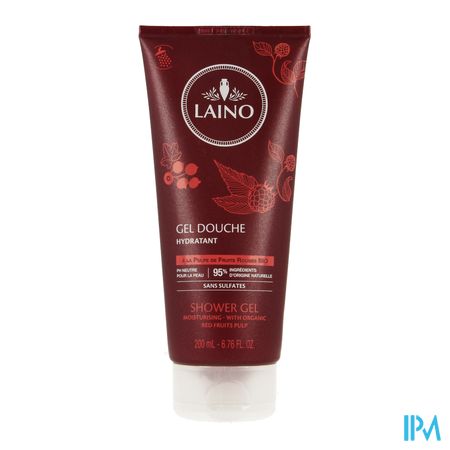 Laino Douchegel Pulp Rode Vruchten 200ml 2