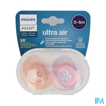 Philips Avent Fopspeen 0m+ Girl