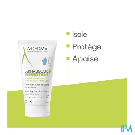 Aderma Dermalibour+ Barrier Cr Isolerend 50ml 10