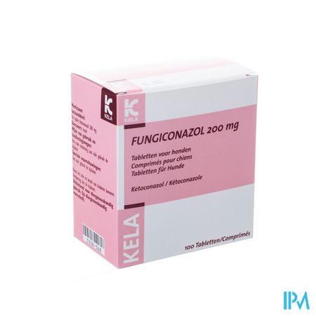 Fungiconazol Ketoconazol 200mg Hond Tabl 100