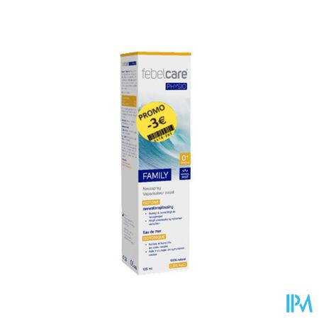 Febelcare Physio Spray Iso Family 125ml Promo -3€